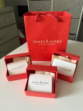 James Avery Jewelry Boxes and Bag